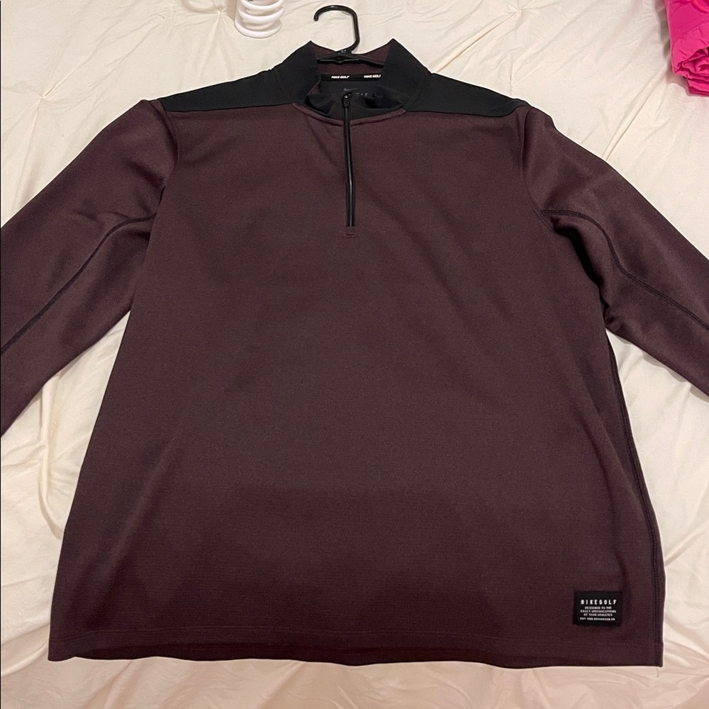 Nike Golf Dri-FIT Quarter Zip Pullover